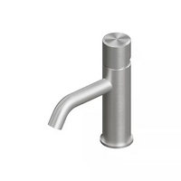 QuadroDesign STEREO 1601TAS Смеситель  для раковины на 1 отверстие из столешницы, цвет Brushed Stainless Steel