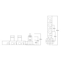 ZC ZC0D2513GR.C ZC0 Встраиваемая часть на 2 потребителя