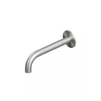 QuadroDesign Комплектующие BC003AS Излив из стены, цвет Brushed Stainless Steel