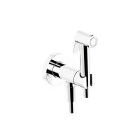 Carimali 19120EST/C-100-CR Гигиенический душ, шланг из ПВХ 100 см, цвет CR