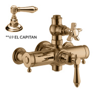 Nicolazzi 4917BZ69 Смеситель со стены E.C.