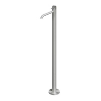 QuadroDesign SOURCE 1205AS/1 Смеситель для раковины напольный, цвет Brushed Stainless Steel