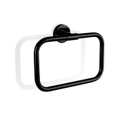 Decor Walther © 0531260 BASIC BA HTR Кольцо для полотенца Черный матовый