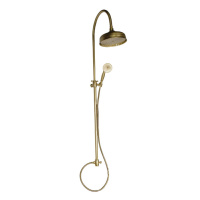 Nicolazzi 5712WSBZ20 Душевая стойка с верхним и ручным душем, SOFFIONE  ANTICALCARE D.200