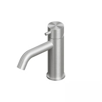 QuadroDesign SOURCE 1201AS Смеситель для раковины на 1 отверстие из столешницы, цвет Steel