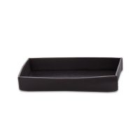 Decor Walther 0938490 NAPPA TAB L Лоток Натуральная кожа черно-коричневая
