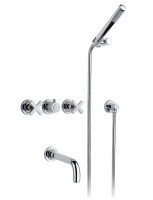 ™ Nicolazzi 2203CR27 Встроенный смеситель для ванны с ручным душем *M.CROCE*