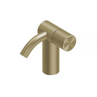 QuadroDesign HUM 2401TOC Смеситель для раковины на 1 отверстие из столешницы, цвет Light Gold